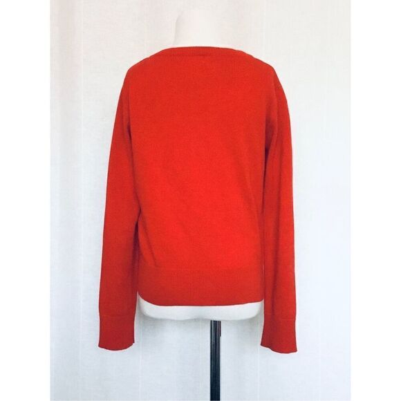 S A S H A Upcycled Girls 8/10 Red Sequined Cardigan - Picture 3 of 5